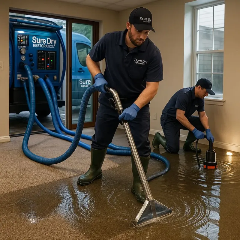Water Extraction and Removal process in Woodbridge, NJ